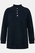 Bluza, stójka, guziki, długi rękaw