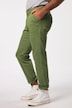 Pantalon chino ventre confort. Coupe Straight Fit sans pinces - jusqu'au 74
