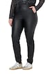 Bengalinhose Sienna, Lederoptik, schmales Bein, Komfortbund