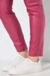 Bengalinhose Sienna, Lederoptik, schmales Bein, Komfortbund