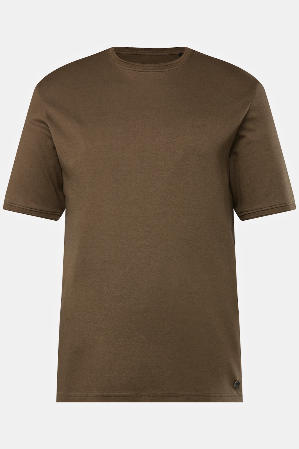 Grote Maten T-shirt, Heren, bruin, Maat: 4XL, Katoen/Viscose, JP1880