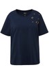 Tričko, ozdobná očka, kulatý výstřih, krátké rukávy