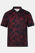 JP1880 Poloshirt, Halbarm, Allover-Print, Polokragen, bis 8 XL