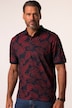 JP1880 Poloshirt, Halbarm, Allover-Print, Polokragen, bis 8 XL