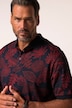 JP1880 Poloshirt, Halbarm, Allover-Print, Polokragen, bis 8 XL