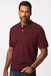 Polo en maille piquée. Manches courtes et coupe ventre confort- jusqu'au 8XL