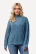 Pullover, Oversized, Toyerkragen, Langarm