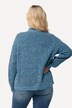 Pullover, Oversized, Toyerkragen, Langarm
