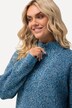 Pullover, Oversized, Toyerkragen, Langarm