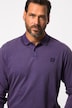 Polo look vintage. Manches longues et col polo. Jusqu'au 8XL.