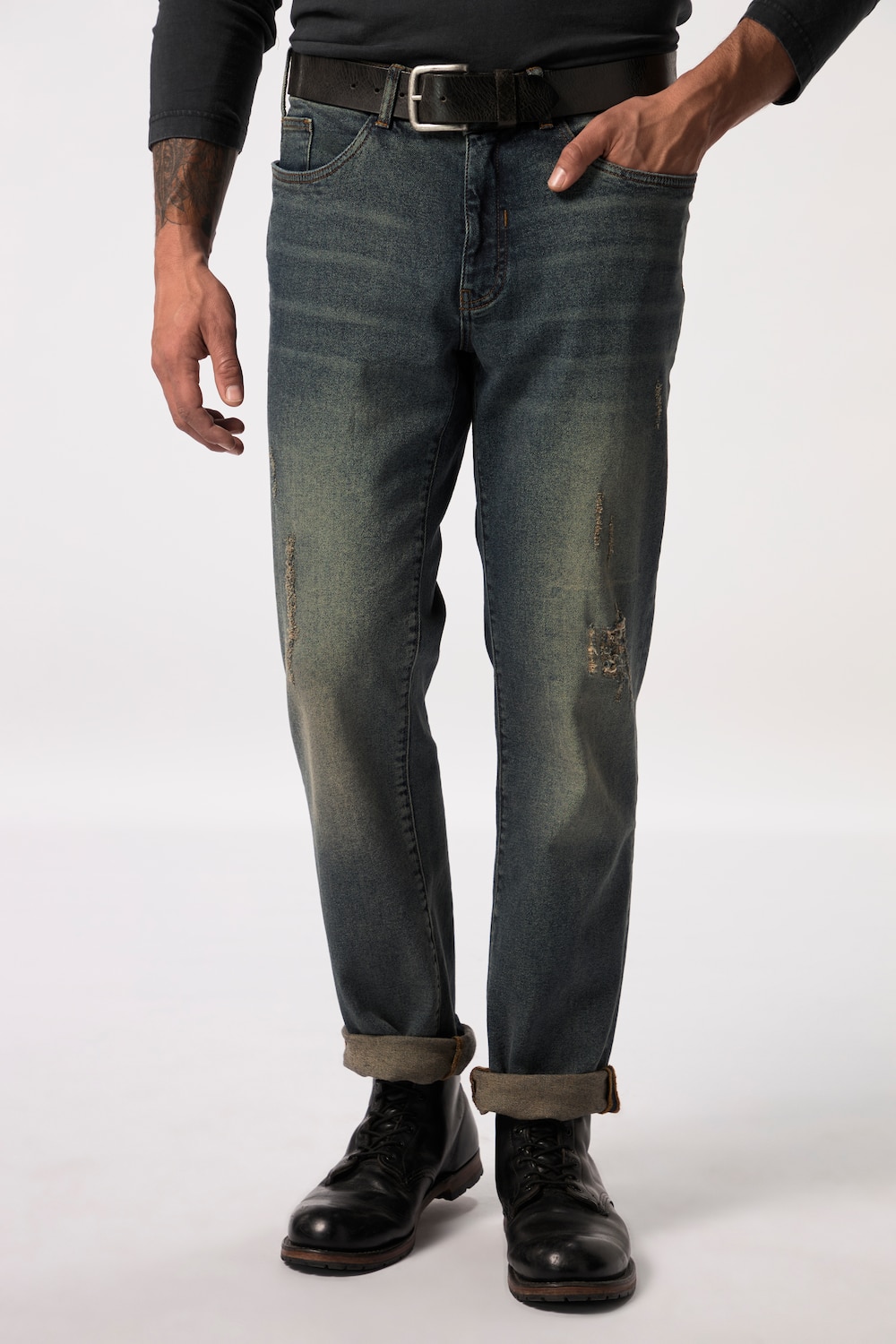 Große Größen Jeans, Herren, blau, Größe: 60, Baumwolle, JP1880