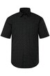 Košile, krátké rukávy, Kent límeček, drobný potisk, Modern střih, do 8XL