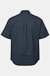 Chemise coupe Modern Fit, manches courtes et col Kent. Micro-imprimé - jusqu'au 8XL