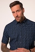 Chemise coupe Modern Fit, manches courtes et col Kent. Micro-imprimé - jusqu'au 8XL