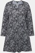 Longshirt, A-Linie, Paisley, Tunika-Ausschnitt, Langarm