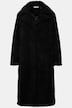 Teddymantel, Straight Fit, Reverskragen, Langarm