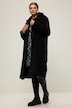 Teddymantel, Straight Fit, Reverskragen, Langarm