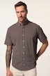 Chemise en maille piquée, manches courtes et col à pointes boutonnées – coupe Modern Fit, jusqu'au 8XL