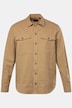 Overshirt, Langarm, Leinenmix, Hemd, Kentkragen, bis 8 XL