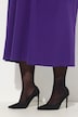 Jersey-Maxikleid, A-Linie, Tunika-Ausschnitt, Langarm