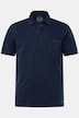 Poloshirt, korte mouwen, piqué, jeanslook, tot 8XL