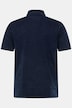 Poloshirt, korte mouwen, piqué, jeanslook, tot 8XL