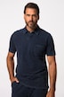 Poloshirt, korte mouwen, piqué, jeanslook, tot 8XL
