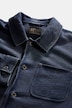 Veste en molleton style Worker, look vintage - jusqu'au 8XL