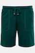 Pyjama court deux pièces, T-shirt rayé et short - jusqu'au 8XL