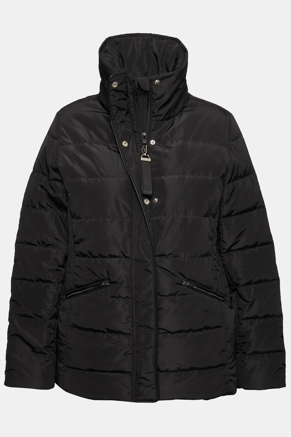 Stora storlekar Täckjacka, Dam, svart, storlek: 46/48, Polyester, Ulla Popken