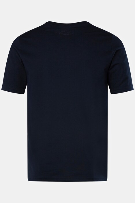 Pyjama deux pièces : T-shirt avec imprimé et short à rayures. Jusqu'au 8XL.