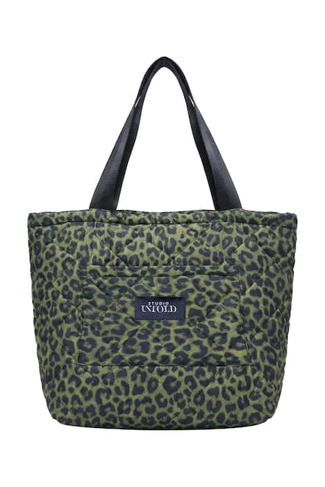 Nákupní taška, prošívaná, zvířecí potisk