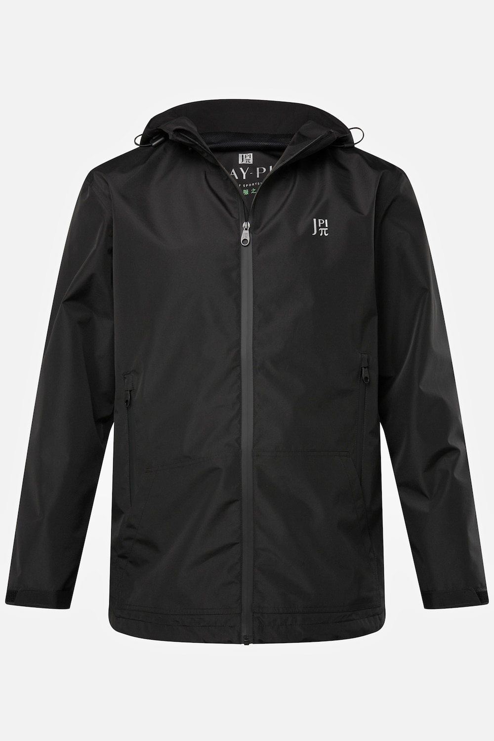 JAY-PI, Regenjacke, Vollfunktion, Outdoor 3x-Funktion, Kapuze, wasserdichte Zipper