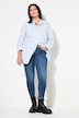 Skinny-Jeans, cutted Saum, 5-Pocket