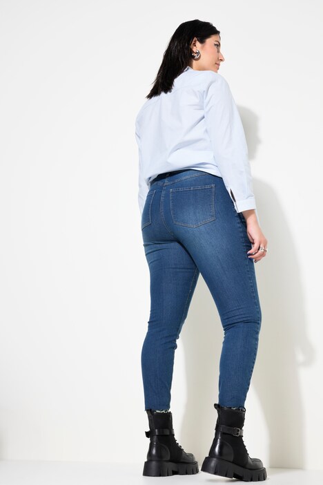 Jeans Garçon Taille Élastique - Coupe Skinny/Cargo Décontracté, Style Hip Hop Y2K (Printemps/Automne)
