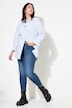 Skinny-Jeans, cutted Saum, 5-Pocket