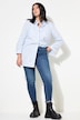 Skinny-Jeans, cutted Saum, 5-Pocket