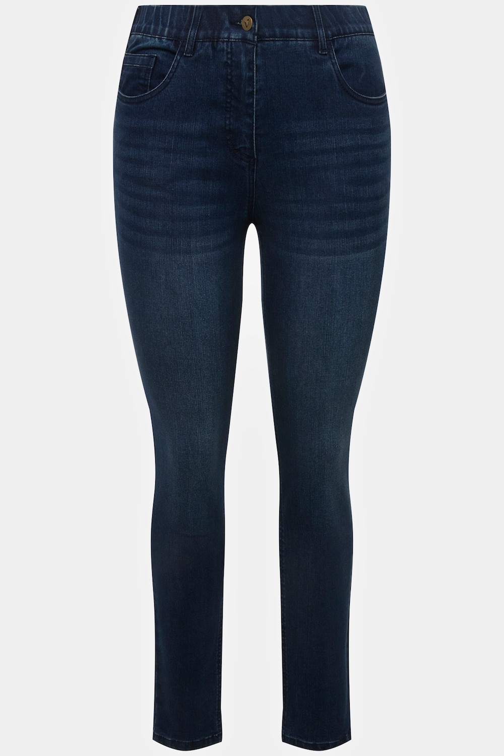 Stora storlekar Skinny-jeans Sarah, Dam, blå, storlek: 58, Bomull/Polyester/Viskos, Ulla Popken