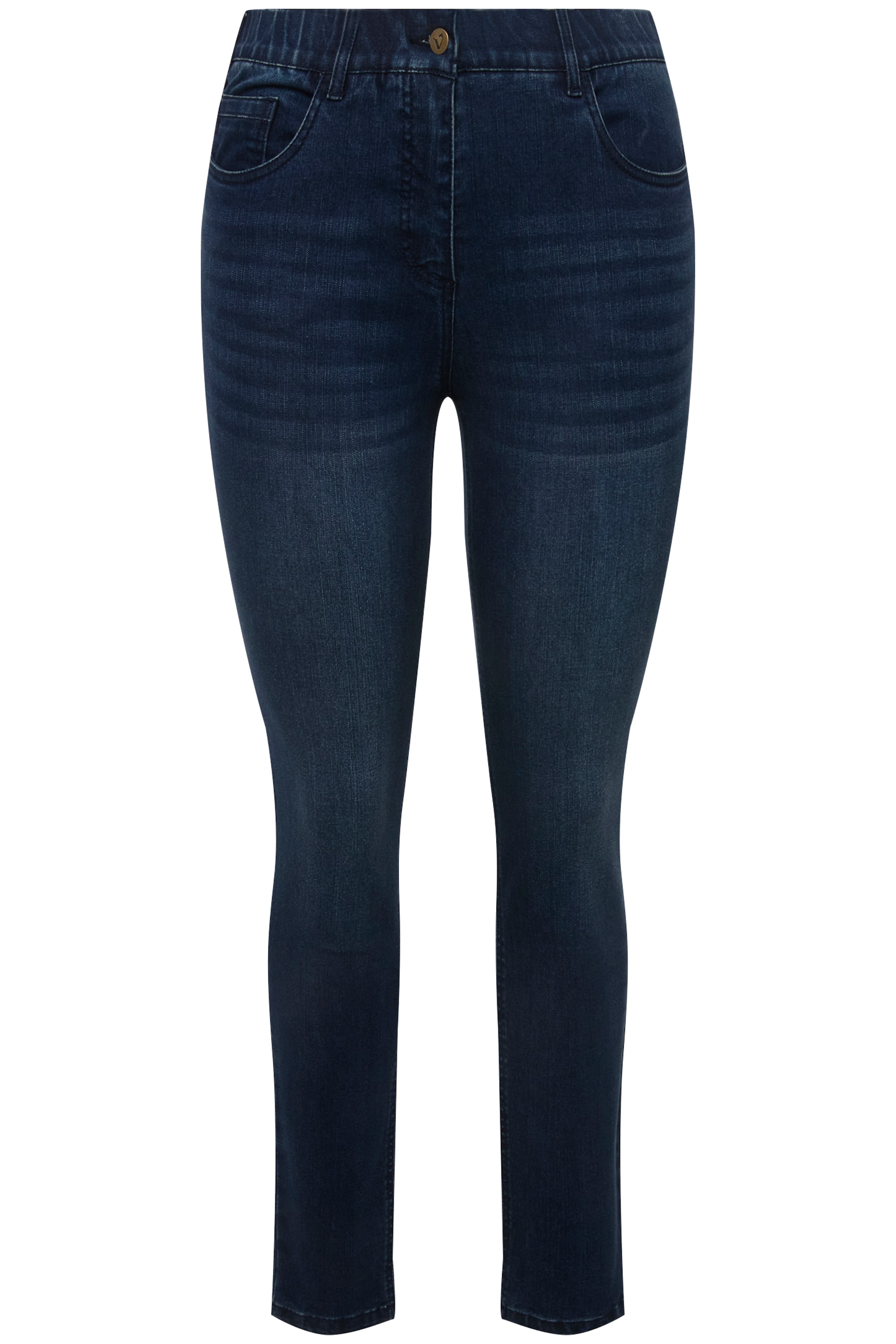 Ulla Popken Damen große Größen Skinny Jeans Sarah schmales Bein Stretch 825695