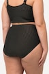Shaping maxi-slip, pinstripe, hoge taille