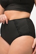 Shaping maxi-slip, pinstripe, hoge taille