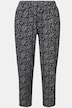 7/8-Jerseyhose, Blumen, weites Bein, Elastikbund