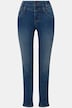 Slim Fit Five Pocket Jeans Stretch Hem Cuff