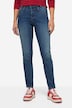 Slim Fit Five Pocket Jeans Stretch Hem Cuff