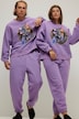 Sweatpants, Wide Legs, Elastikbund, Marvel Print, Unisex