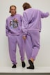Sweatpants, Wide Legs, Elastikbund, Marvel Print, Unisex