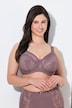 Soutien-gorge sans armatures, dentelle et mesh - bonnets C-D
