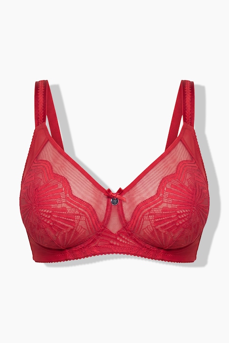 BH, ohne Bügel, Mesh, Spitze, Cup B - E
