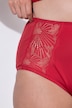 Culotte maxi en microfibre, dentelle sur les côtés