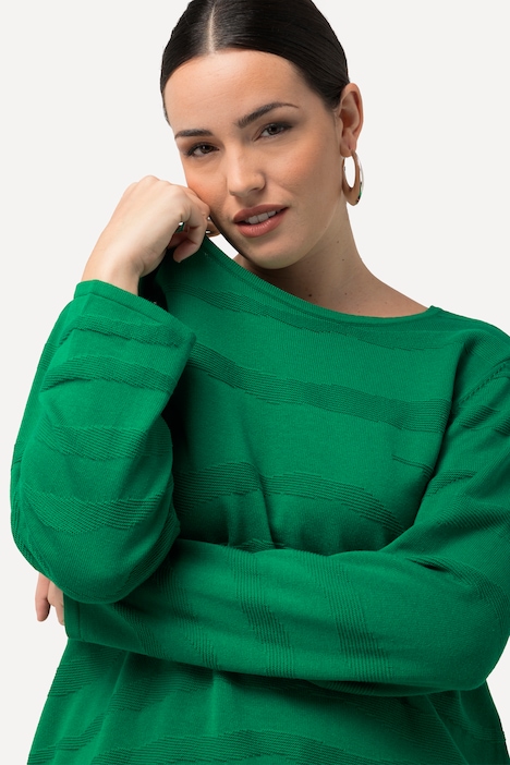 Abstract Zebra Long Sleeve Sweater | Sweater | Sweaters